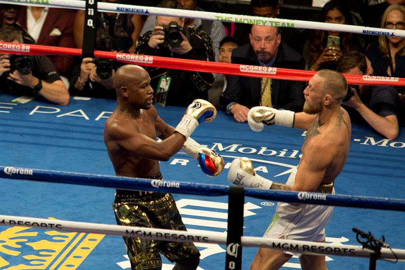 Triunfo de Mayweather sobre McGregor, una burla millonaria con el deporte del boxeo