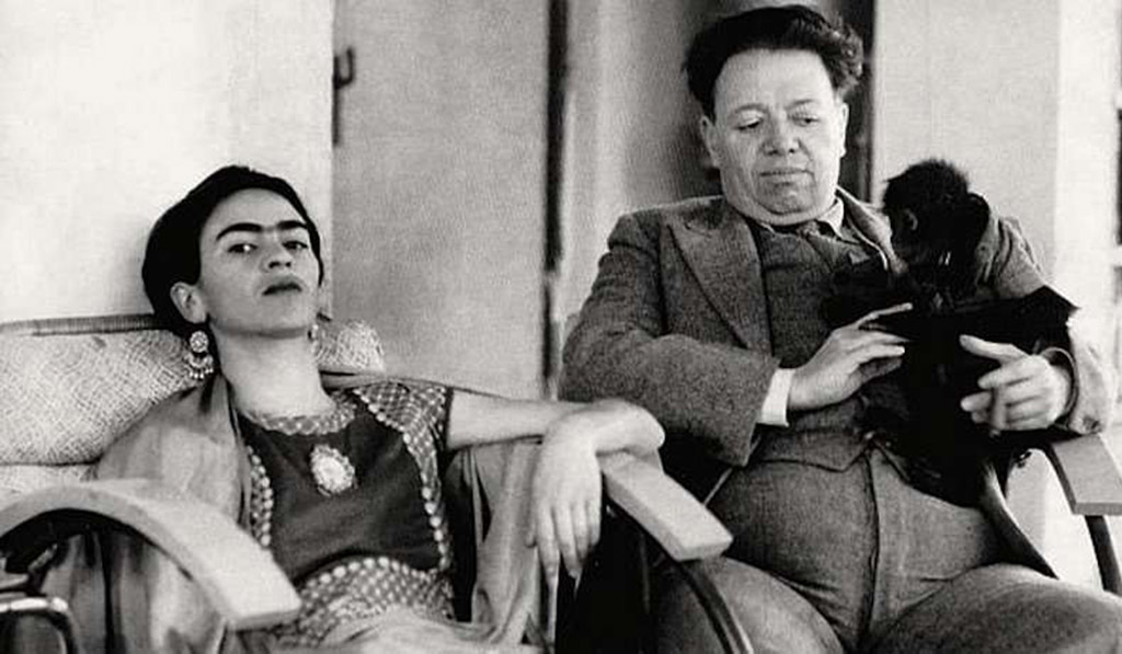 Frida Kahlo y Diego Rivera