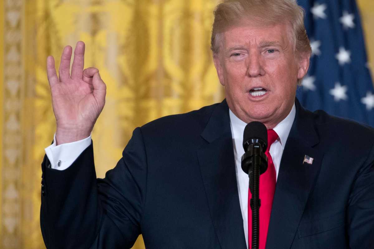 Trump recibe en la Casa Blanca al presidente de finlandés Sauli Niinistö