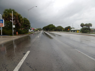 Llegan a Miami las primeras lluvias asociadas al huracán Irma