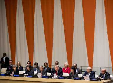 Trump defiende que la ONU necesita reformas y alaba los planes de Guterres