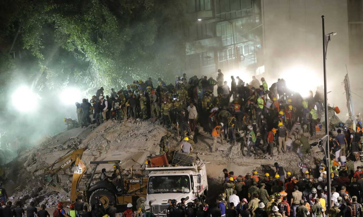 ASCIENDEN A 224 LOS MUERTOS EN EL TERREMOTO DE MÉXICO