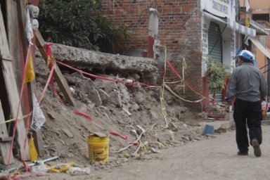 El sur de la Ciudad de México se resiste a quedar olvidado tras el sismo