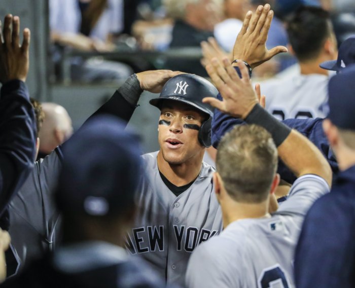 Aaron Judge de los Yankees bate marca histórica de novatos