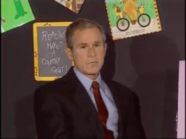 Presidente Bush.