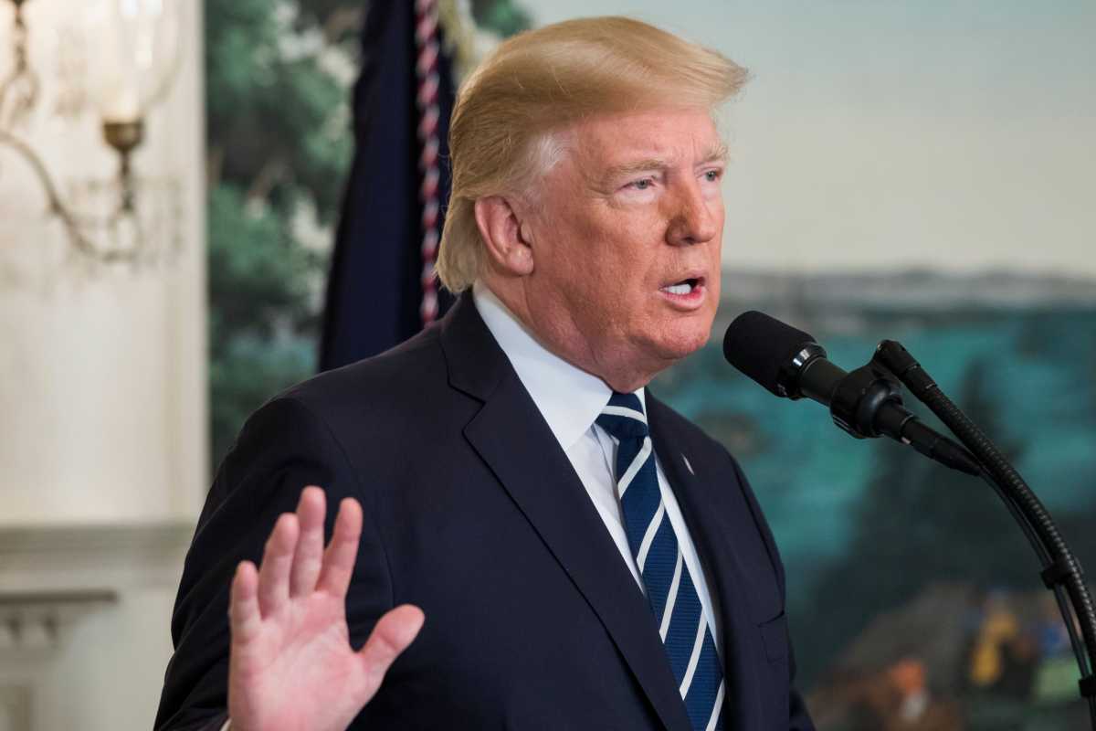 Trump habla acerca de Korea del Norte y Los EEUU