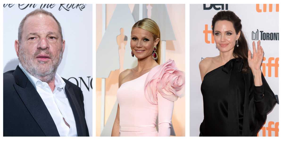 Las actrices Gwyneth Paltrow y Angelina Jolie acusan a Weinstein de acoso