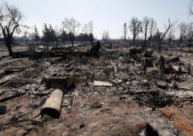 Los incendios forestales queman el norte de California