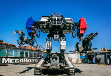 Combate «a muerte» entre robots gigantes, la apuesta «deportiva» del futuro