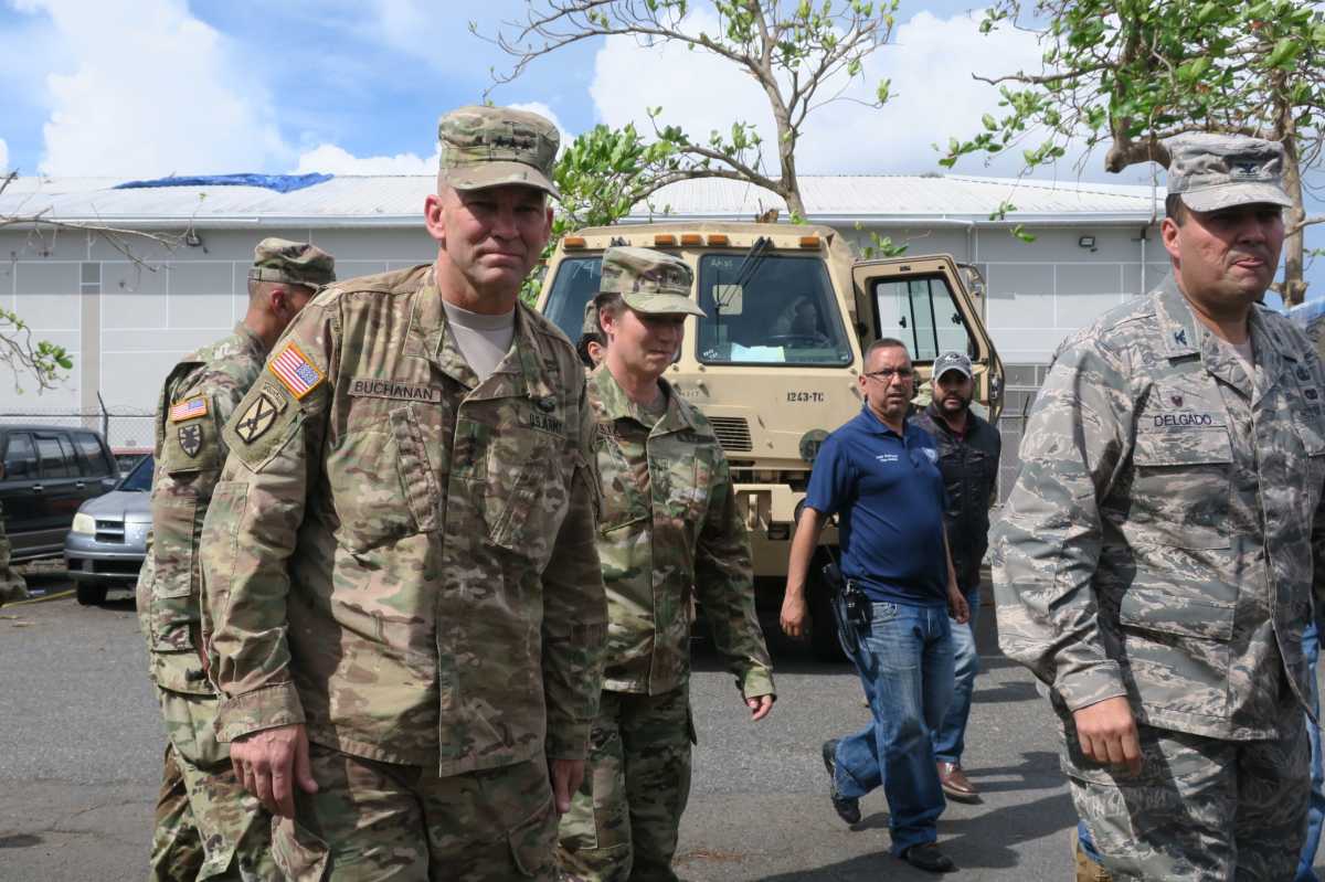 General EE.UU. en P.Rico describe a María como el peor desastre de su carrera