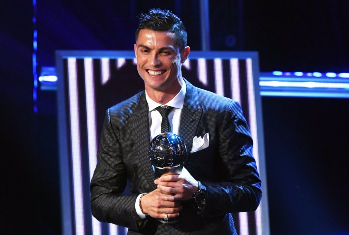 Cristiano Ronaldo gana su segundo premio The Best de la FIFA