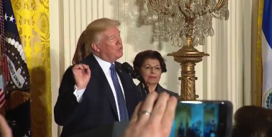 El presidente Donald Trump