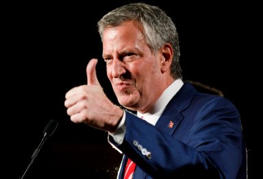 Evento Nocturno Electoral del Alcalde de Nueva York Bill de Blasio