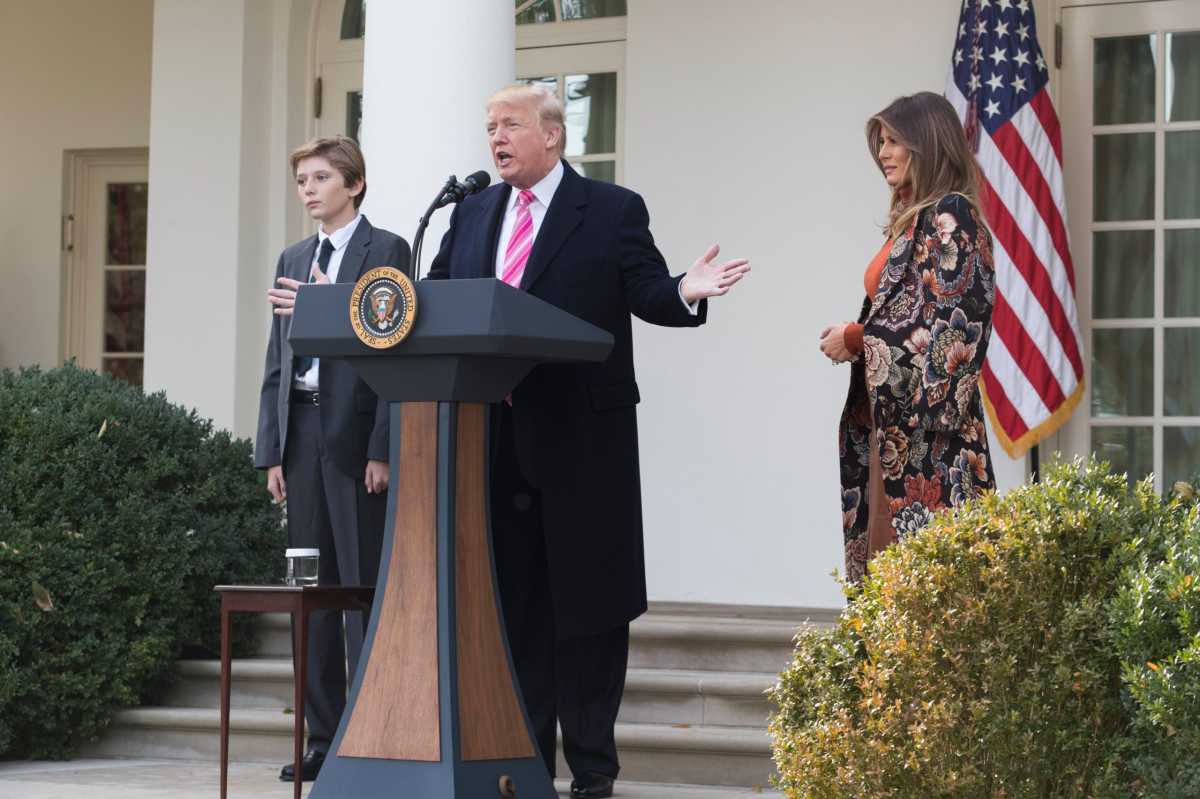 Ceremonia número 70 de la presentación del pavo de Acción de Gracias en Washington.