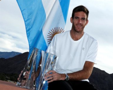 Del Potro vence a Federer y es campeón en Indian Wells por primera vez