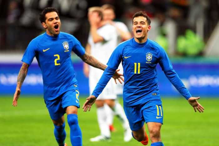 Sin Neymar Brasil golea a Rusia aunque no brilla en el juego