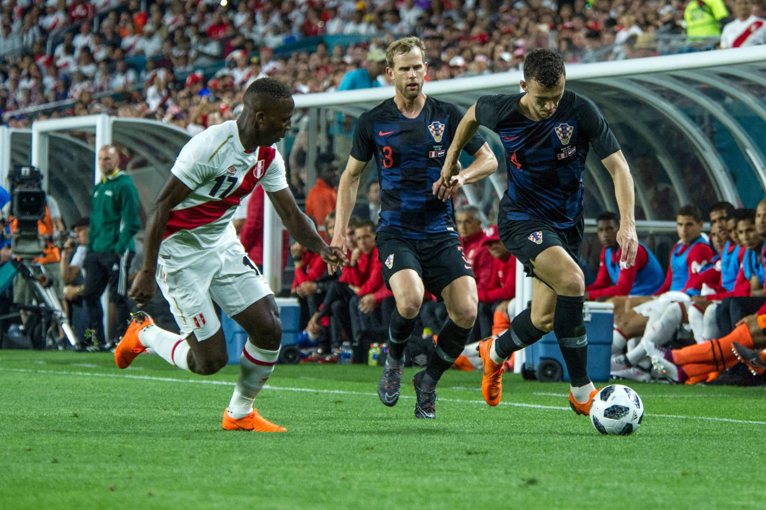 Perú derrota 2-0 a Croacia y viene con todo a Nueva Jersey (Fotos)