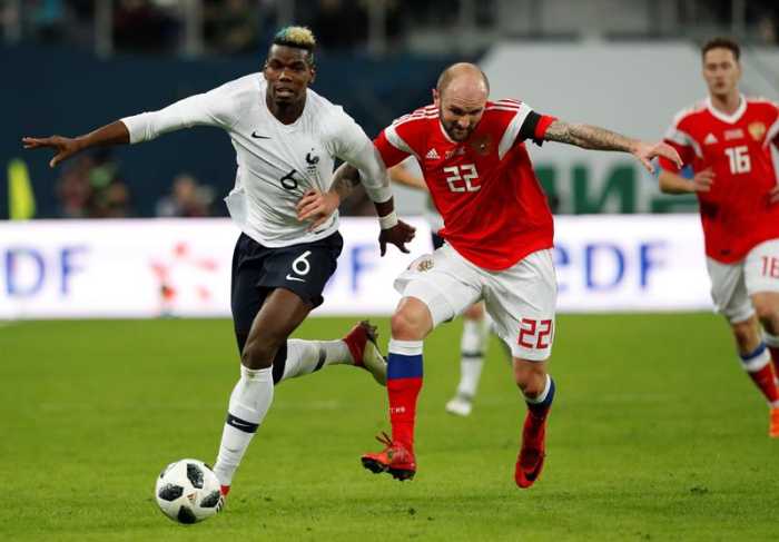 Mbappé y Pogbá sellan triunfo de Francia sobre Rusia