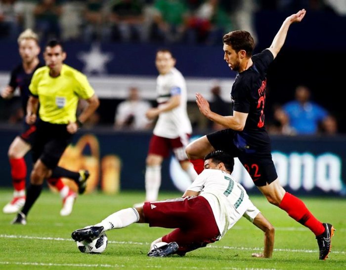 México cae 0-1 con Croacia y sufre lesiones de varios jugadores