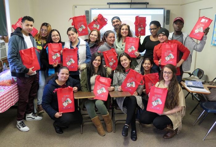 Estudiantes de Eastern Suffolk BOCES aprenden sobre alimentación saludable