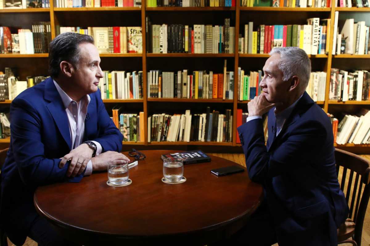 José Díaz-Balart de Telemundo cara a cara con Jorge Ramos de Univisión
