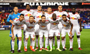 Red Bulls dominan al Olimpia y pasan fácil a cuartos de final
