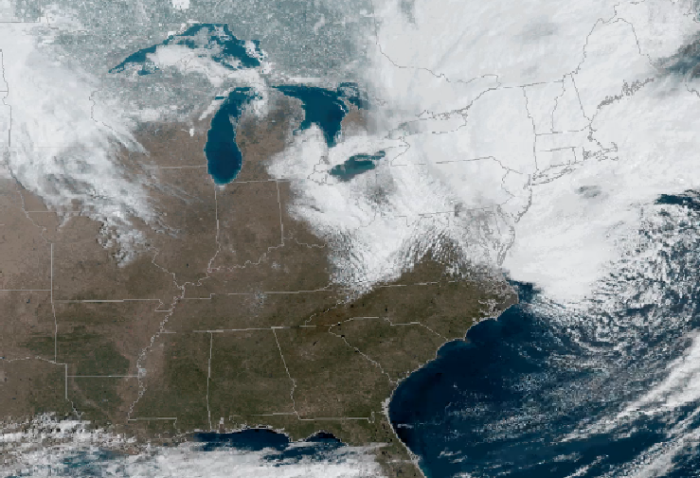 Temporal de lluvia, nieve y viento tiene en alerta al área de Nueva York