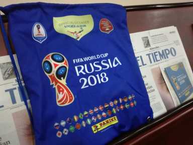 Panini presenta en Colombia el álbum del Mundial