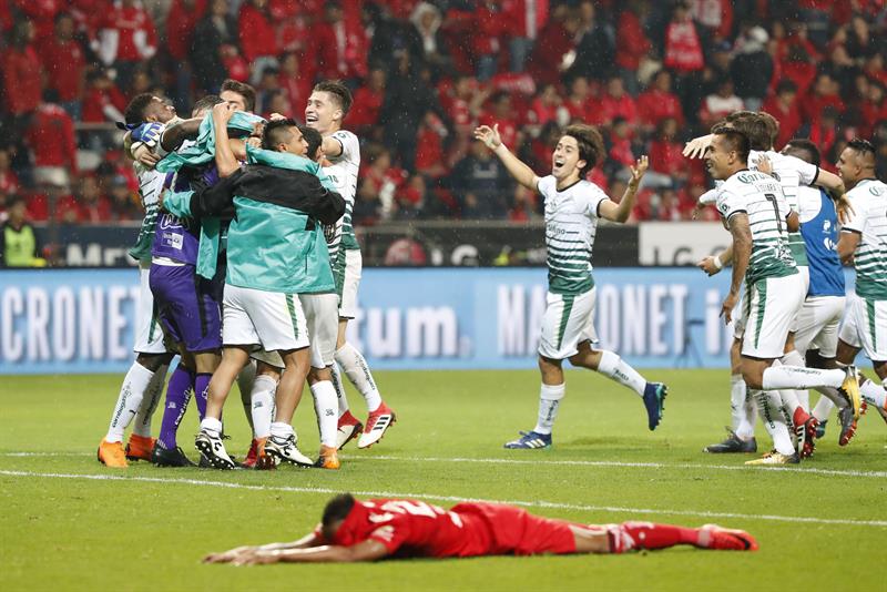 Santos empata en casa del Toluca y es campeón del Clausura mexicano