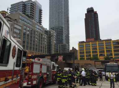 Más de treinta heridos por choque de autobuses en un túnel Lincoln