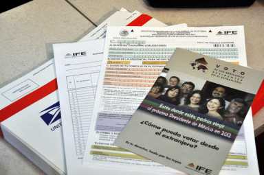 Mexicanos en el exterior tienen hasta el 30 de junio para enviar su voto