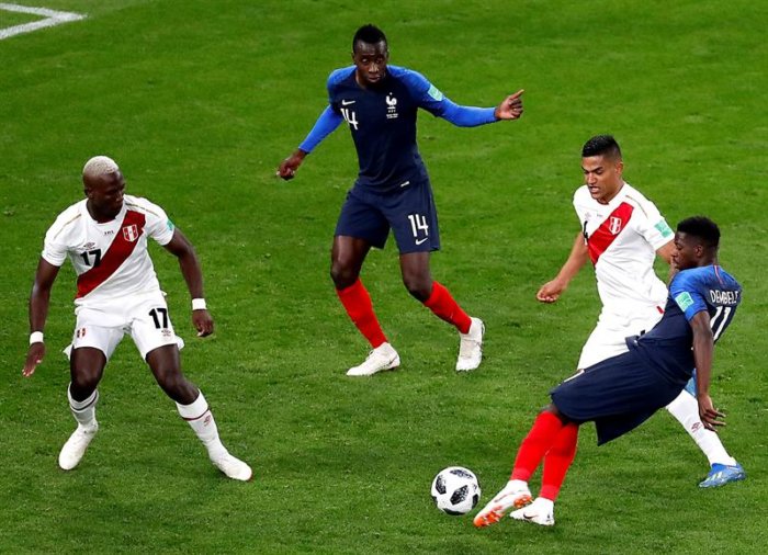 Francia gana por la mínima ante un Perú que luchó hasta el final (Fotos y Video)