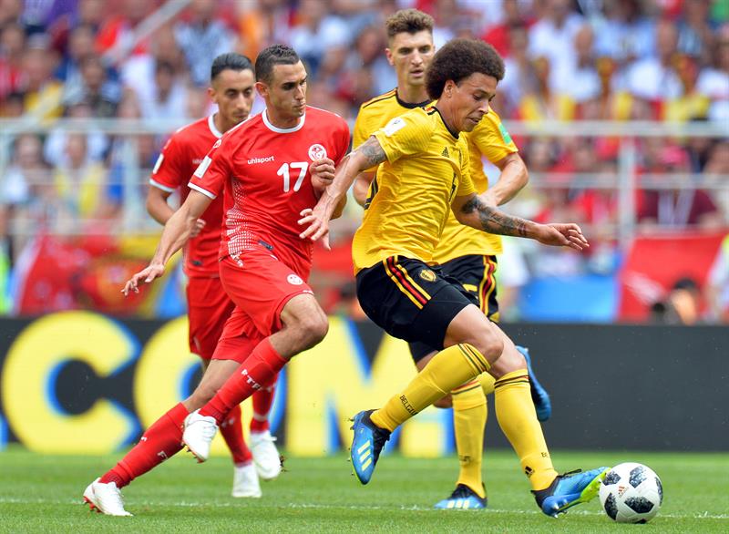 Bélgica imparable, golea 5-2 a Túnez y se encamina hacia 8vos