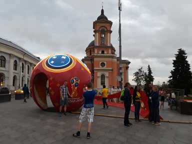 Desde Rusia con amor ... al fútbol Mundial (Fotos y Videos)
