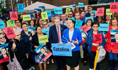 El club demócrata de lesbianas y gays de Queens respalda a Catalina Cruz