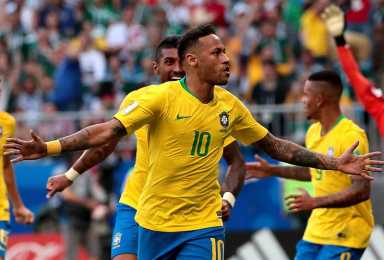 Brasil elimina a México y se postula en grande