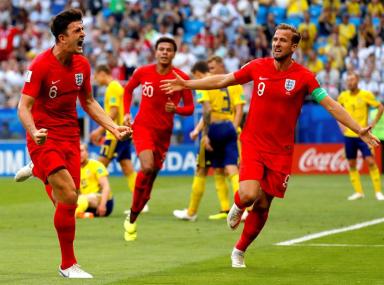 Inglaterra despacha a Suecia y es semifinalista del Mundial 2018