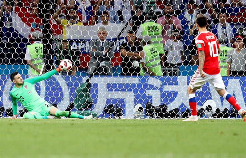 Los penales ponen a Croacia en semifinales y apagan el sueño de Rusia
