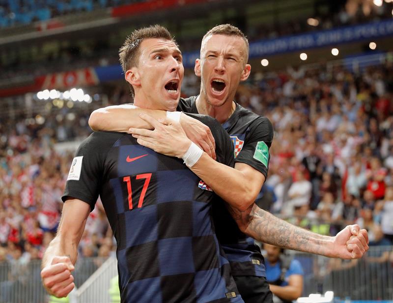 Croacia remonta 2-1 a Inglaterra y es finalista por primera vez