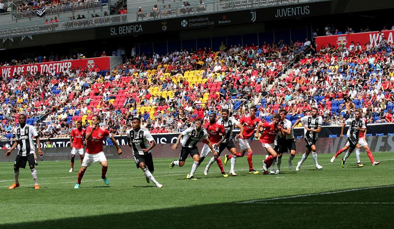 Juventus vence en penales a Benfica en el Red Bull Arena