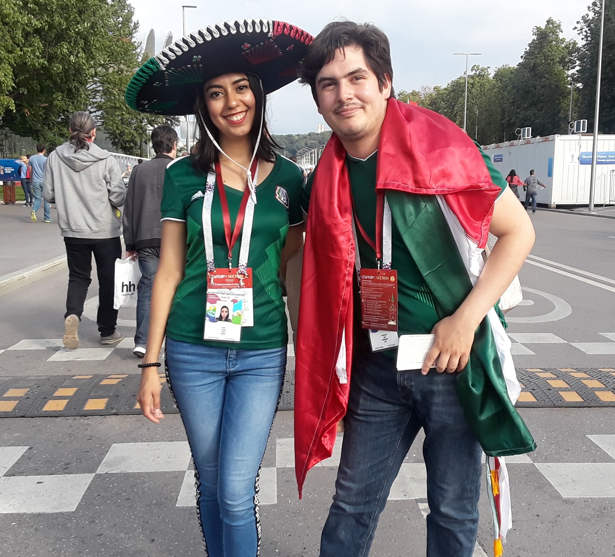 ¡Spasibo, Rusia! ... Despedida mundialista a todo color (Fotos y Videos)