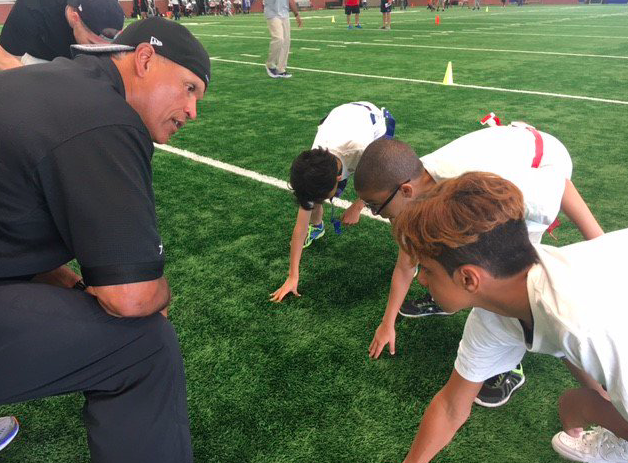 Los Jets y los Giants activan campamentos juveniles NFL Play 60