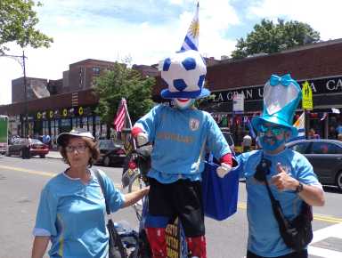 La fiesta del Mundial se toma Nueva York