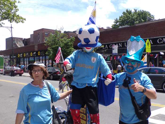 La fiesta del Mundial se toma Nueva York