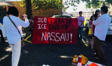 Manifestación masiva en Long Island contra la separación de las familias y criminalización de inmigrantes