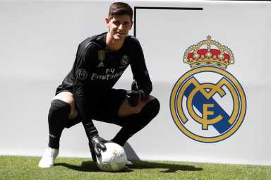 Portero belga Courtois llega al Real Madrid dispuesto a sentar a Keylor