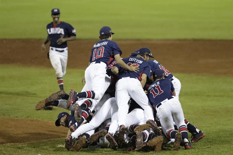 Estados Unidos se consagra nuevo campeón mundial de béisbol sub 15