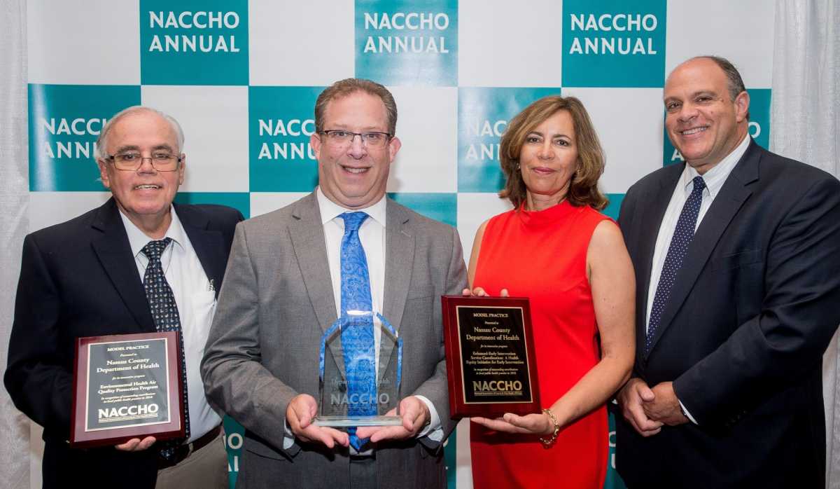 Departamento de Salud de Nassau premiado a nivel nacional