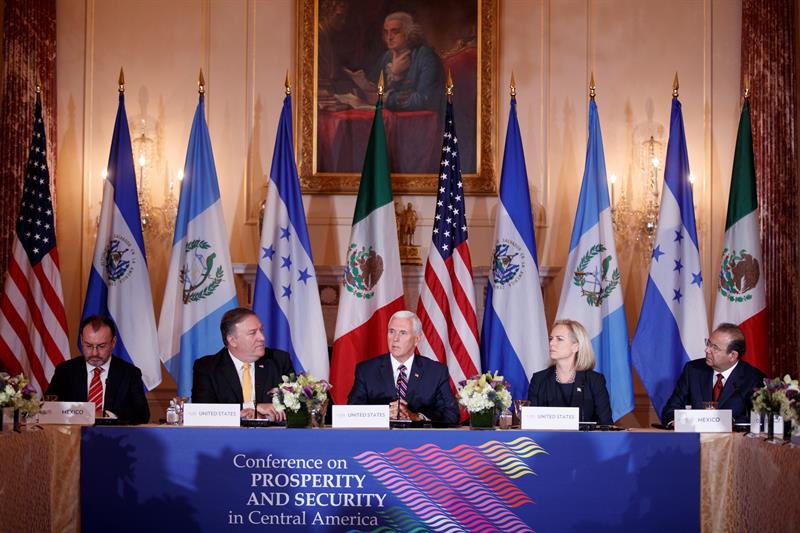 El Salvador, Guatemala y Honduras reclaman más apoyo de los Estados Unidos