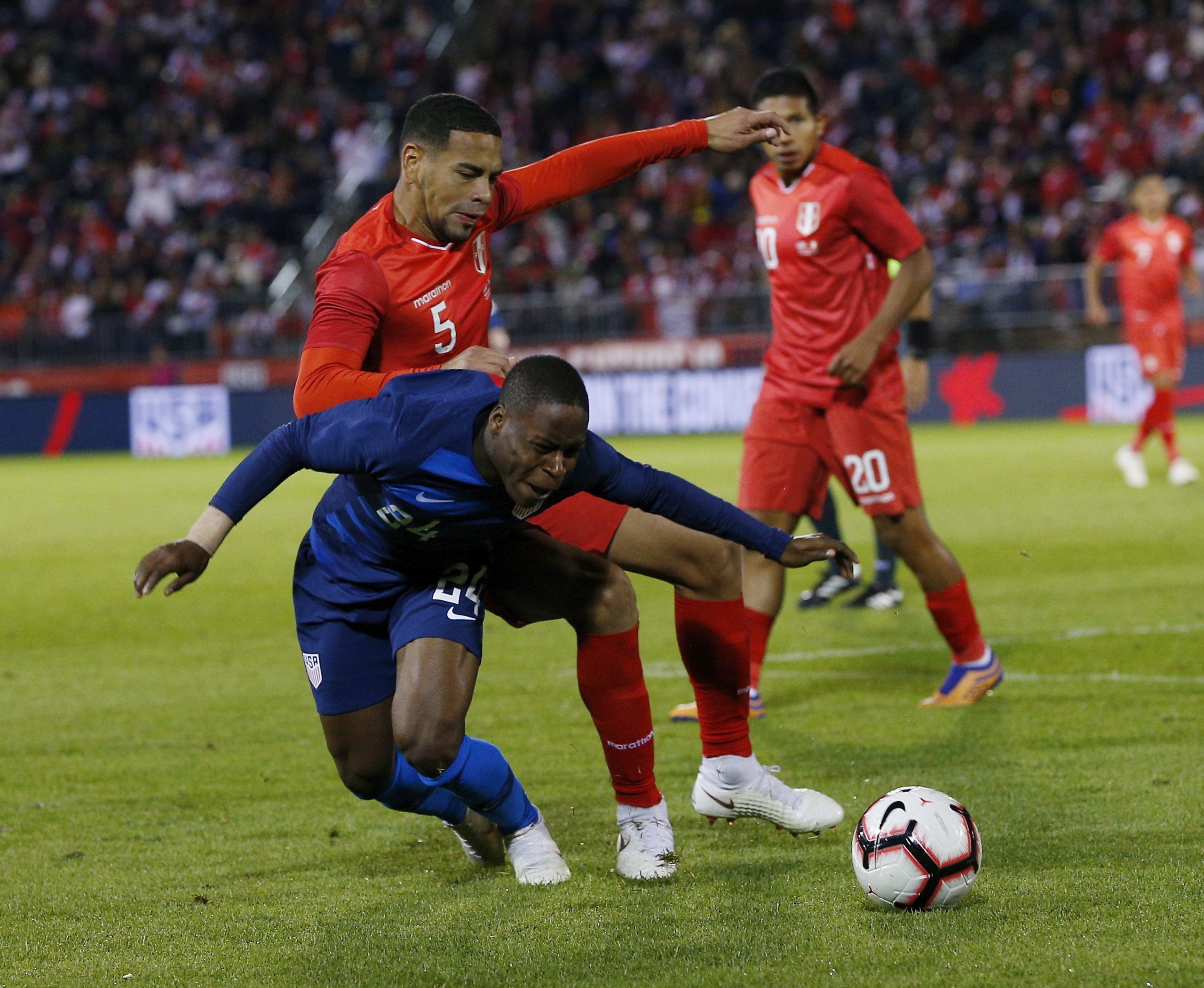 Estados Unidos 1 - Perú 1: Dividen honores y suman experiencia en Connecticut (Fotos y Video)